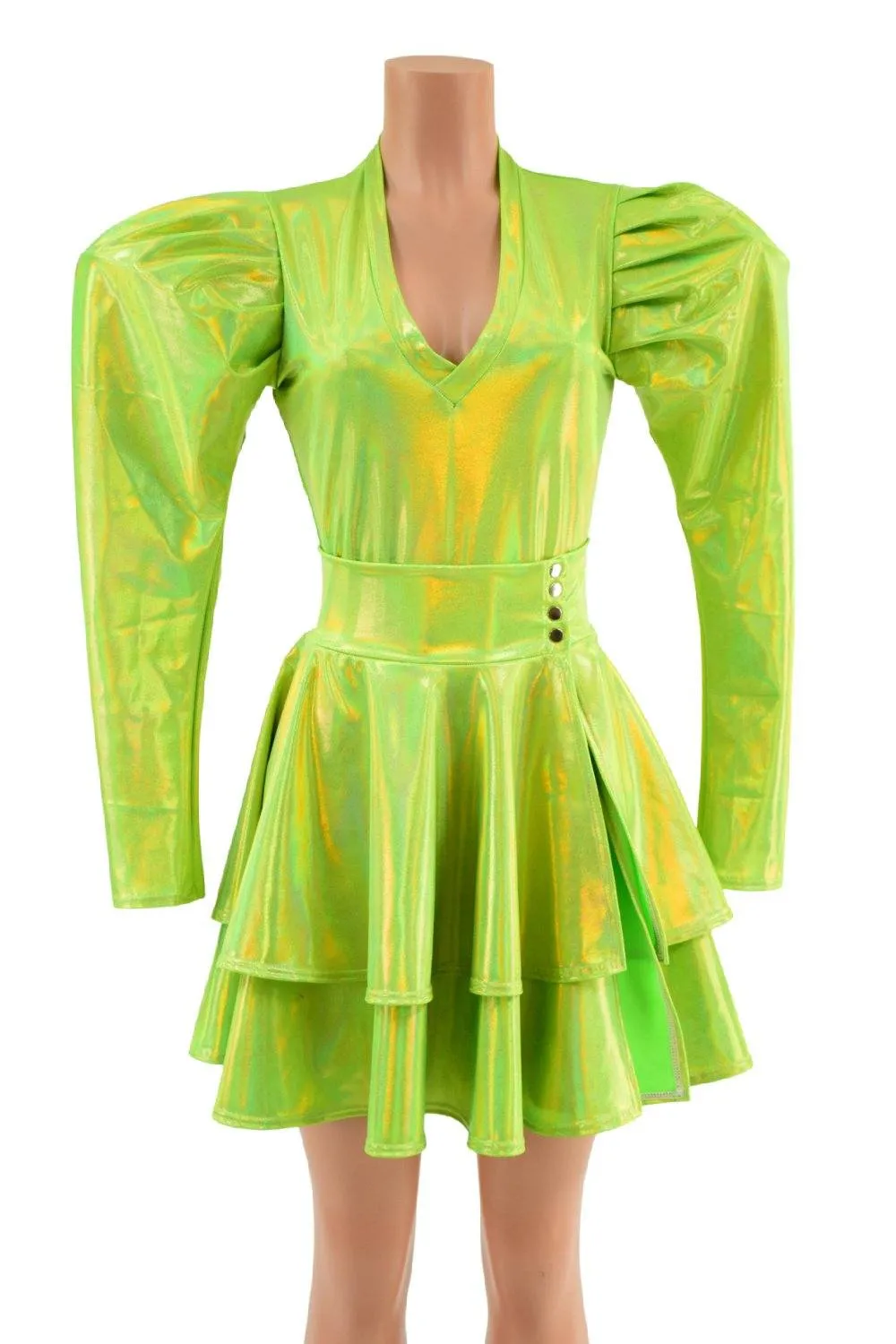2PC Romper & Breakaway Skirt Set