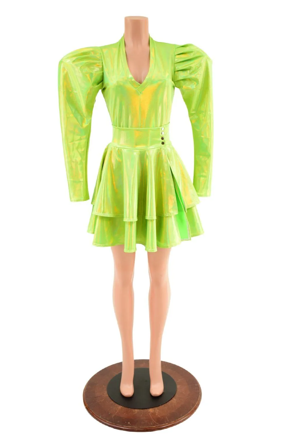 2PC Romper & Breakaway Skirt Set