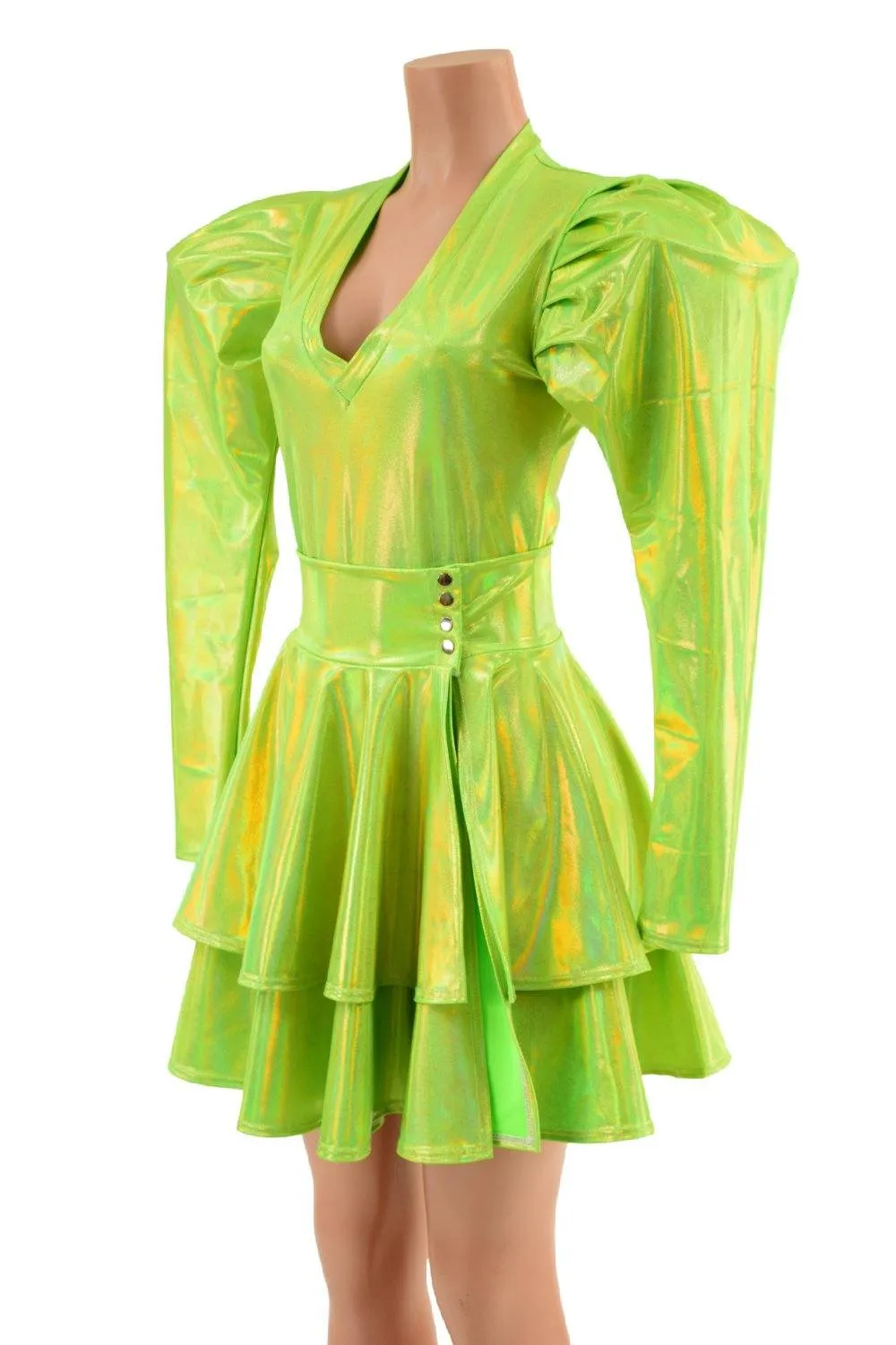 2PC Romper & Breakaway Skirt Set
