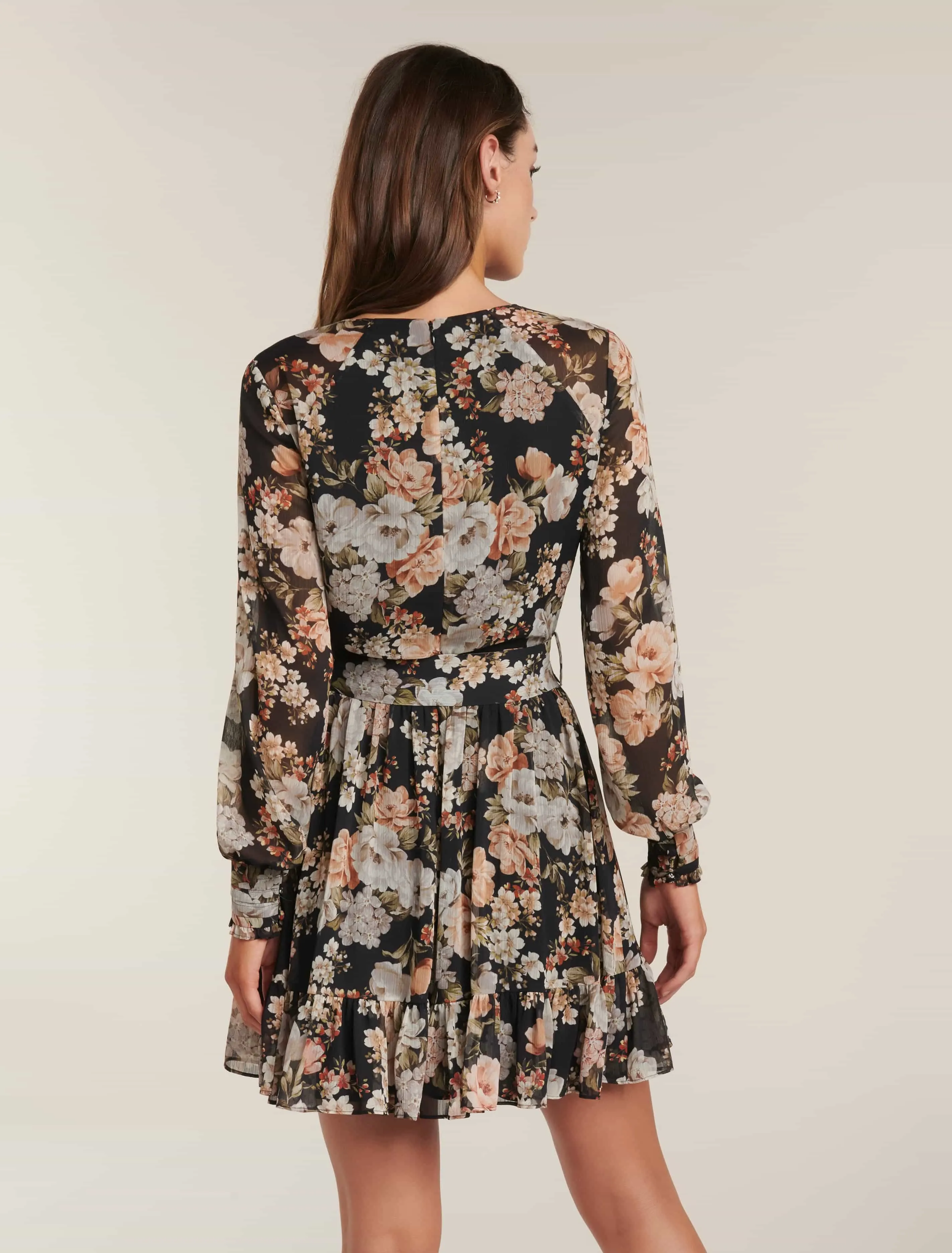 Abigail Belted Skater Dress