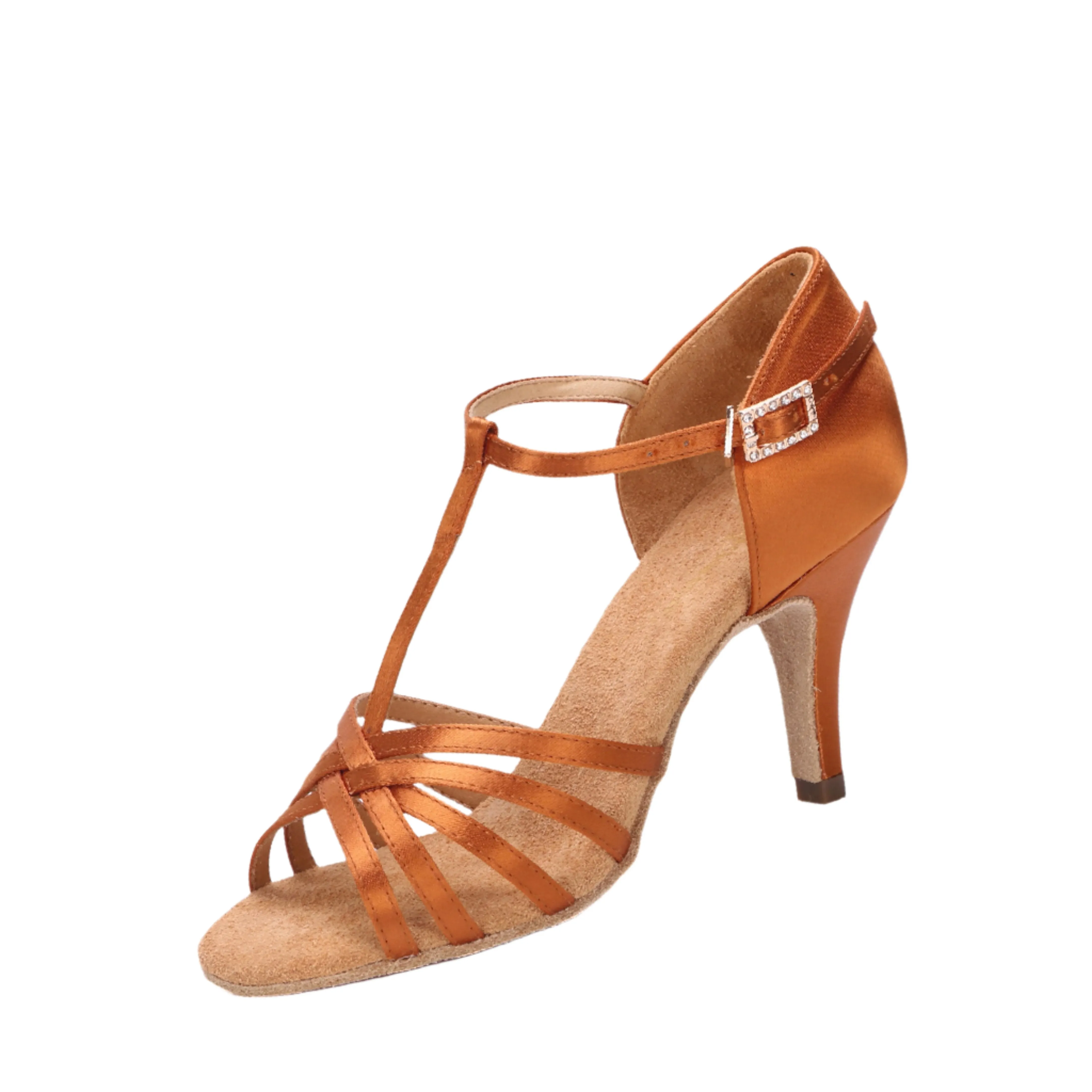AILIANWU.L004FE WOMEN CLASSIC T-STYLE LATIN DANCE SHOES