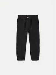 Black Twill Skater Pant