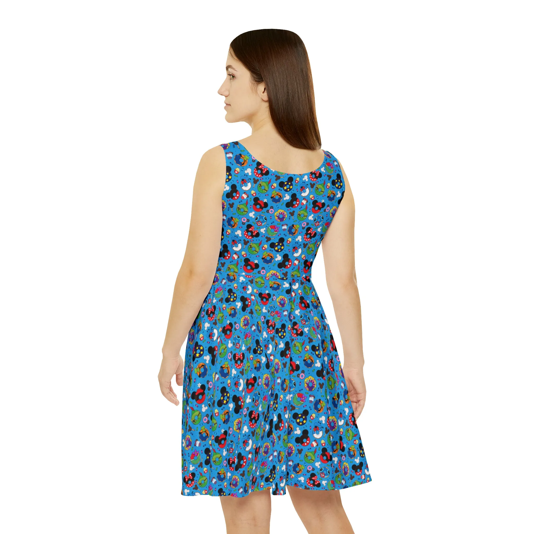 Character Donuts Women's Skater Dress