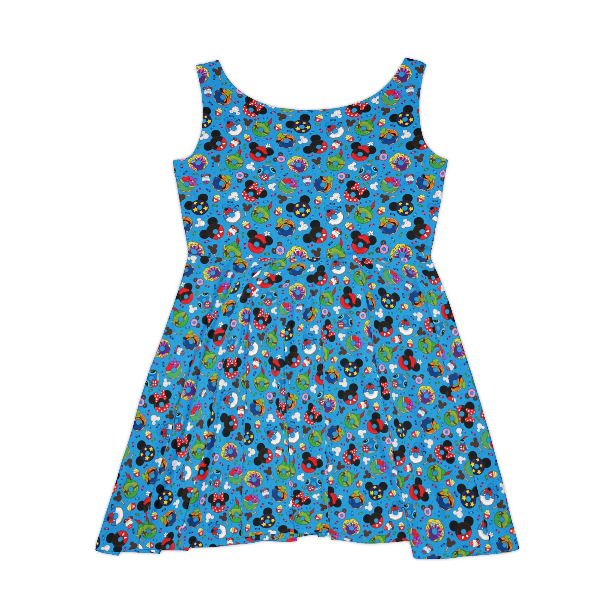 Character Donuts Women's Skater Dress