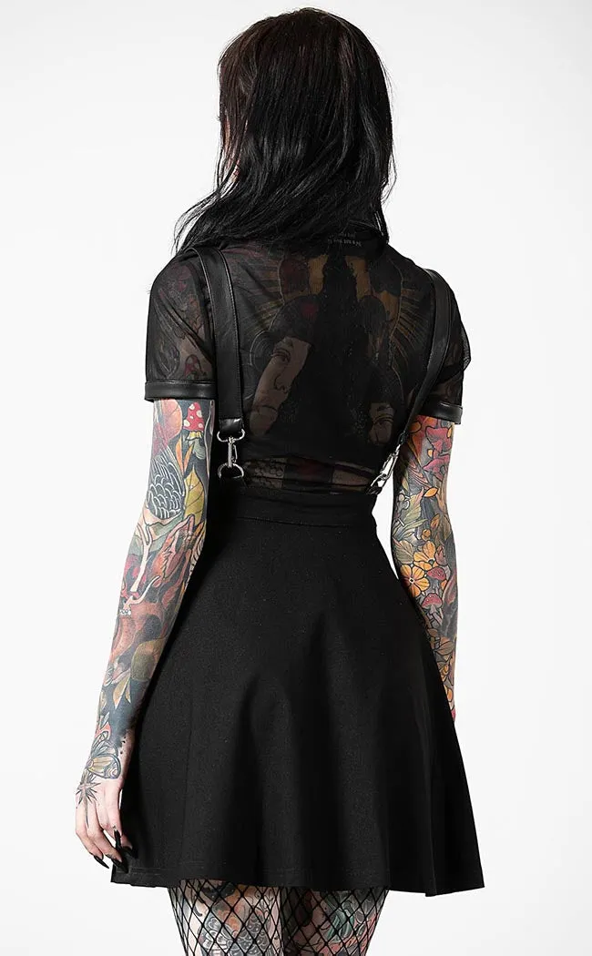 Cosmic Katy Suspender Dress