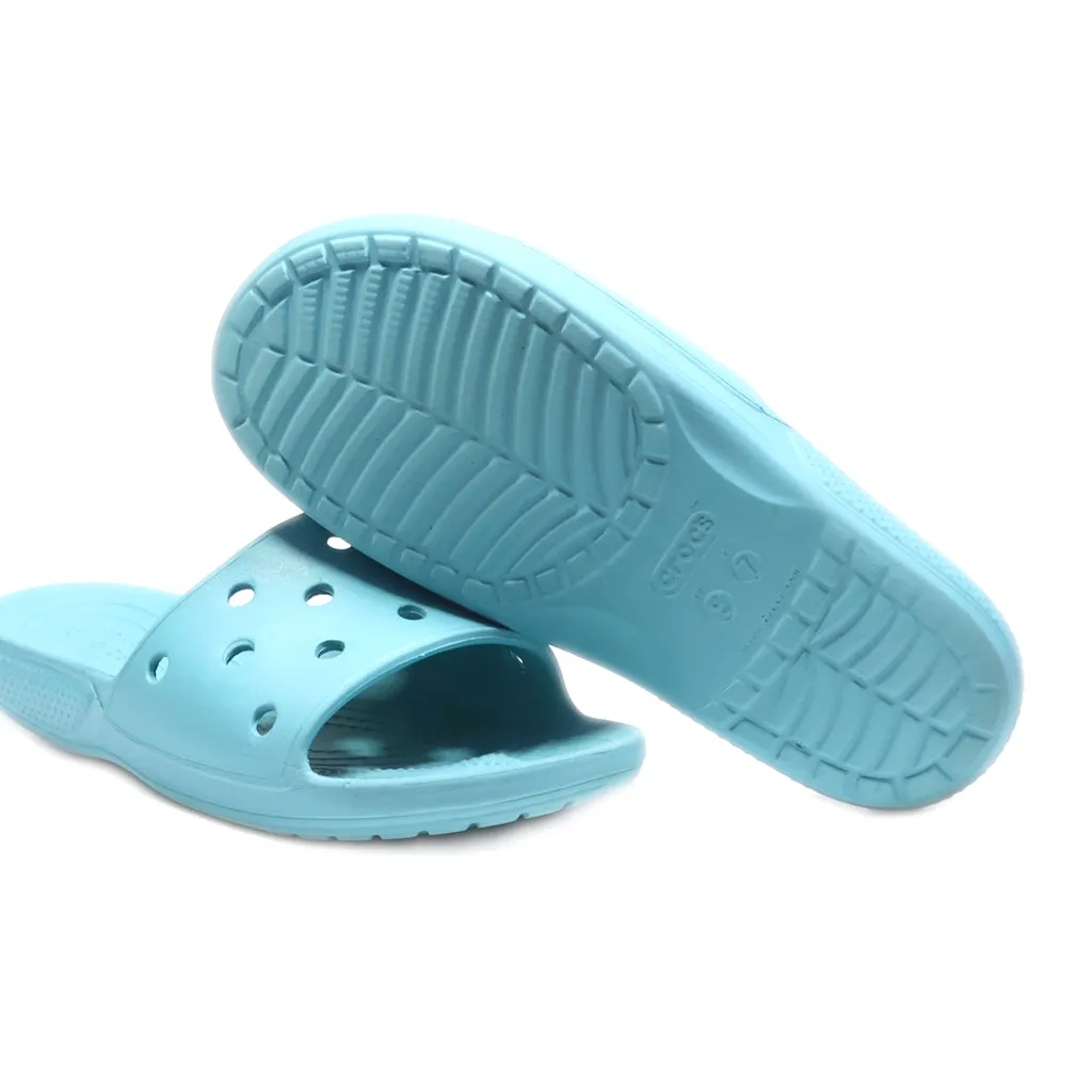 Crocs Classic Sliders Eva Blue Colour For Women