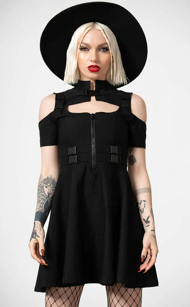 Cybermancy Zip Skater Dress
