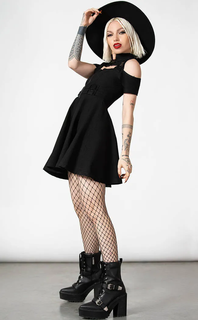 Cybermancy Zip Skater Dress