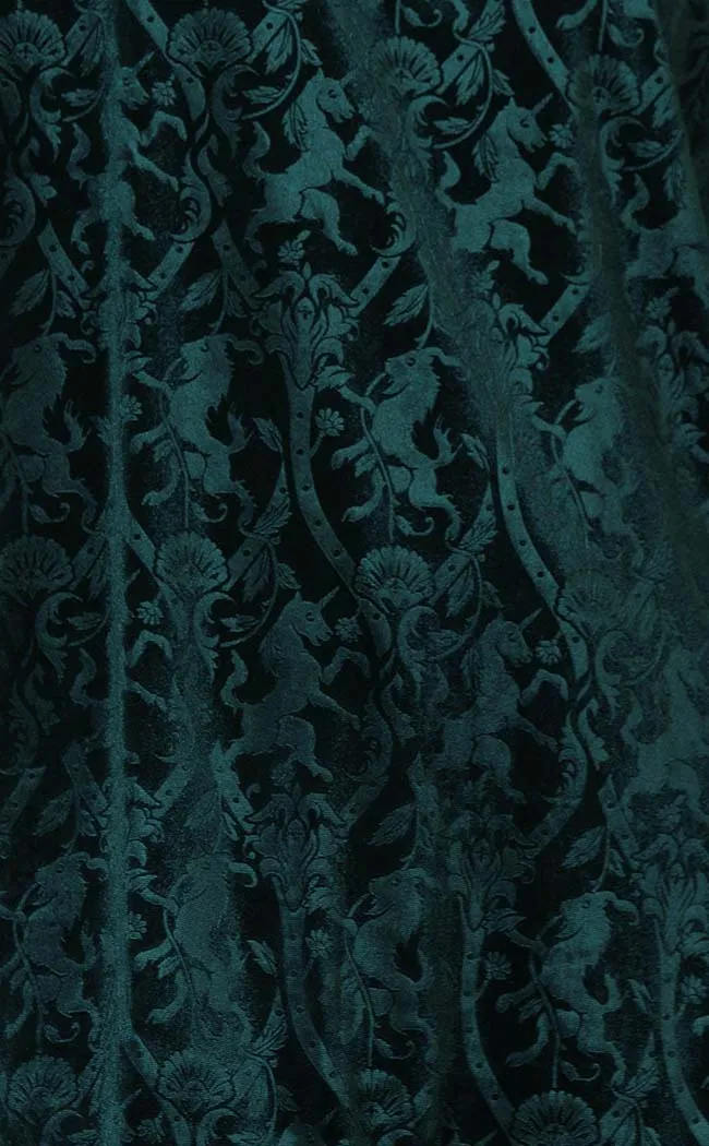 Devilry Skater Dress | Emerald