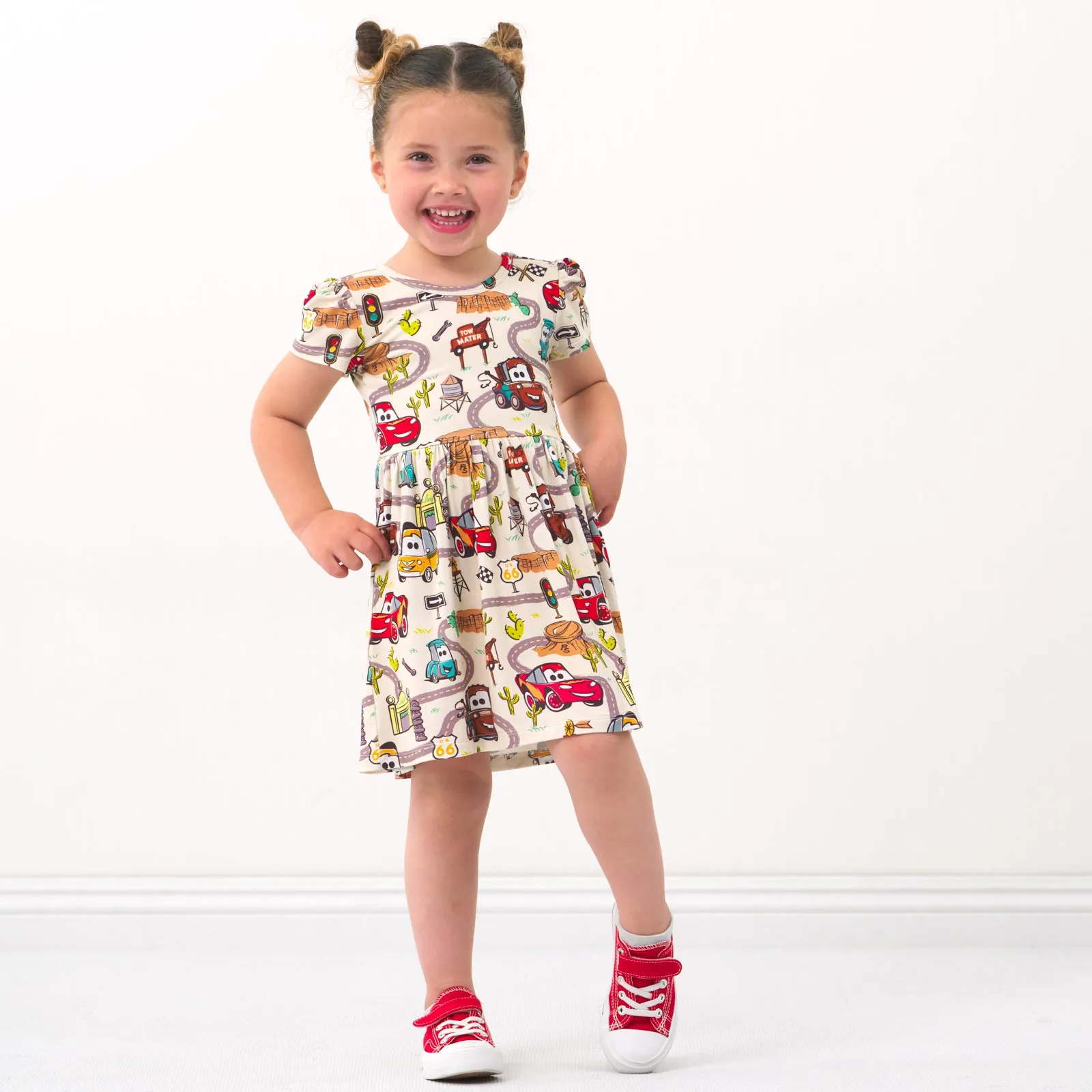 Disney Pixar Radiator Springs Skater Dress