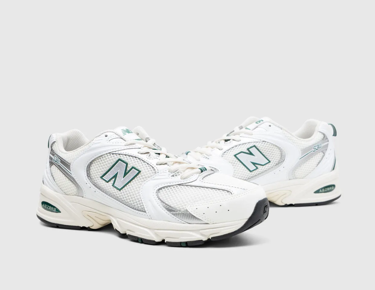 New Balance 530 Sea Salt / White - Marsh Green