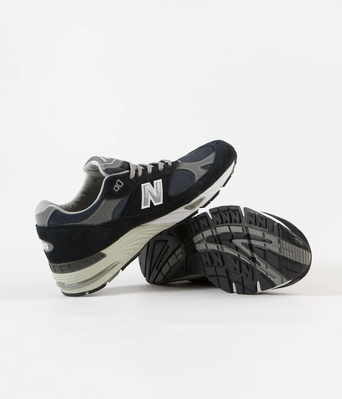 New Balance 991 Made In UK Shoes - Navy