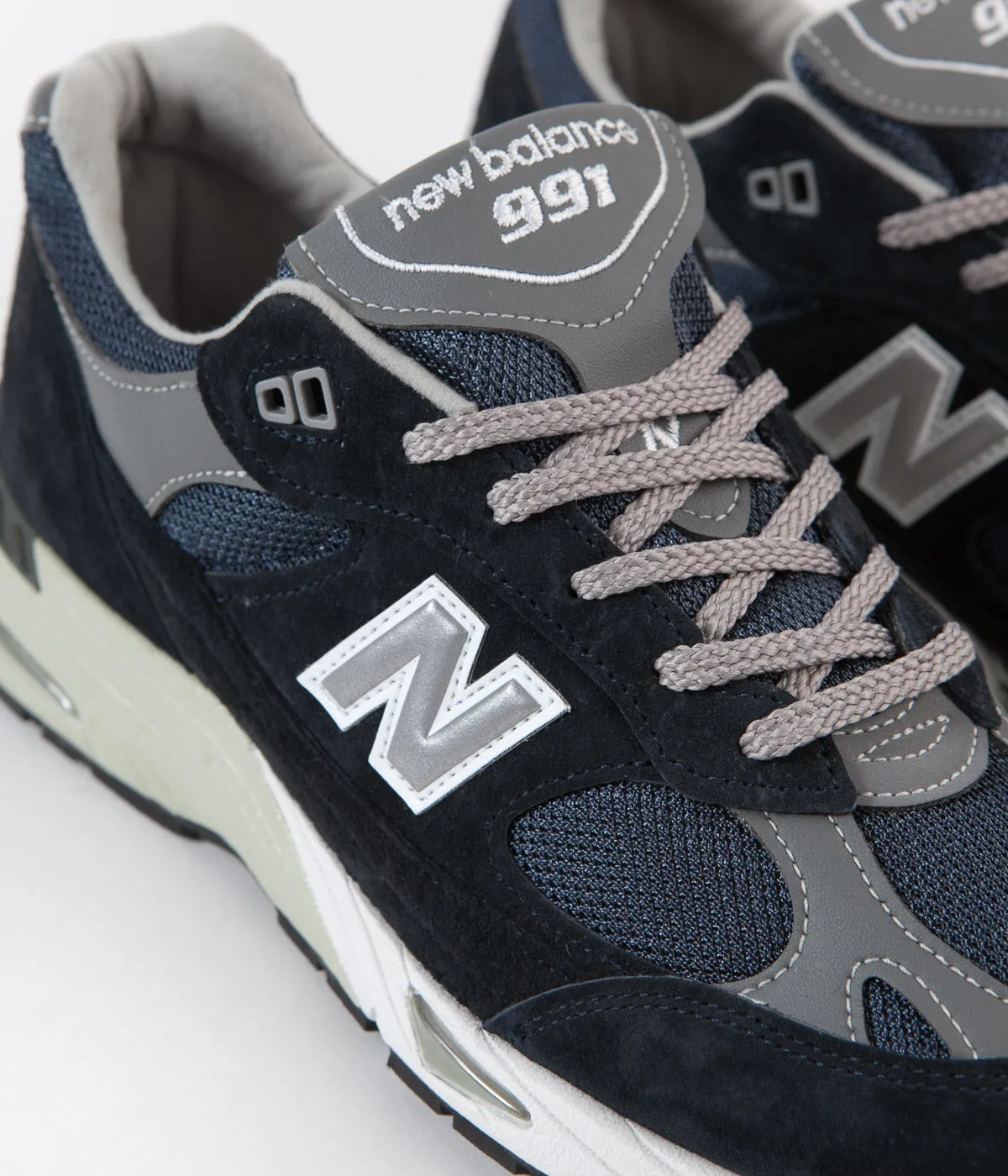 New Balance 991 Made In UK Shoes - Navy