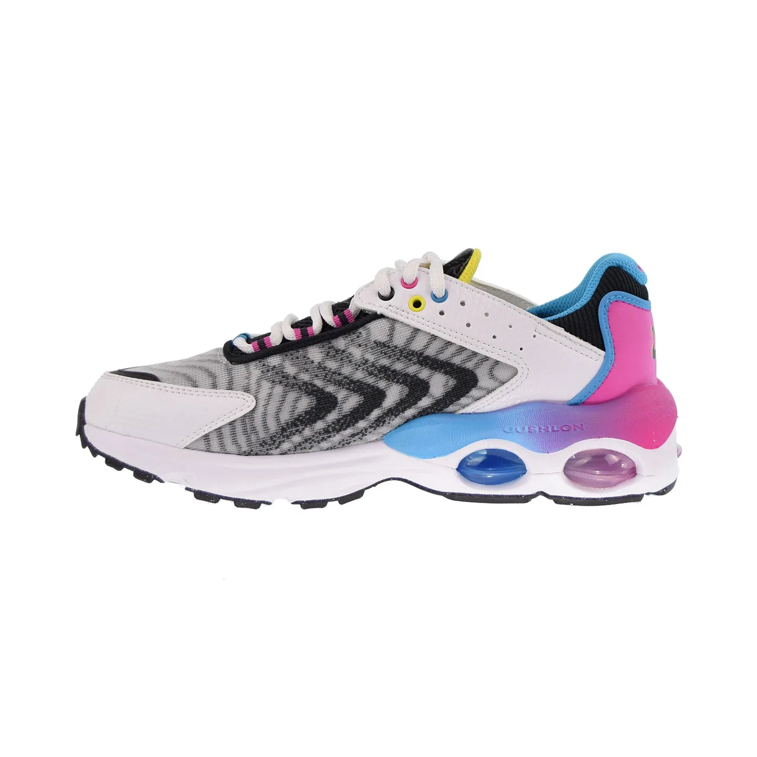 Nike Air Max TW SE (GS) Big Kids' Shoes White-Black-Opti Yellow