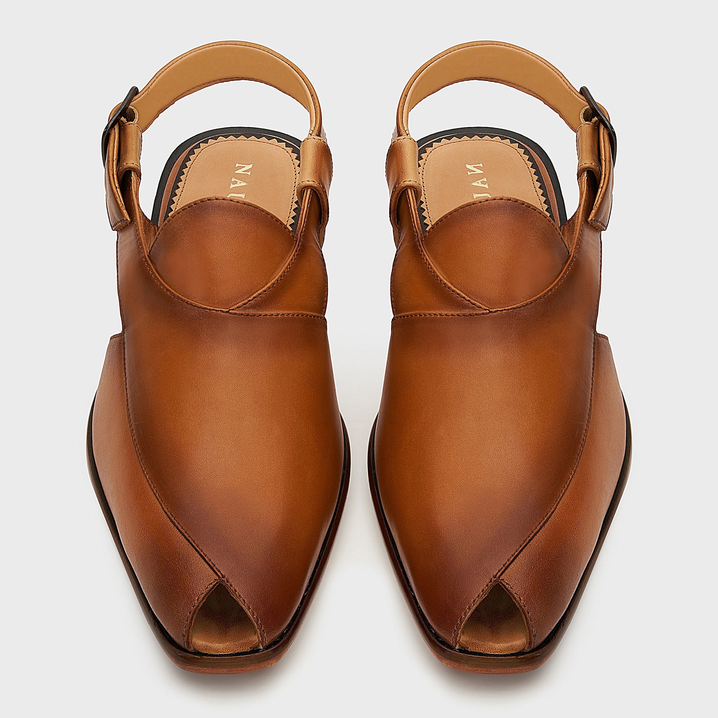 Peshauri Baandh | British Tan Leather