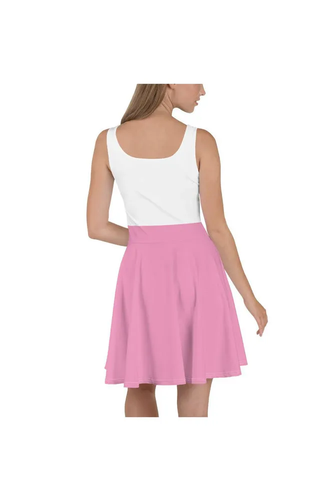Pink Wisely Skater Dress