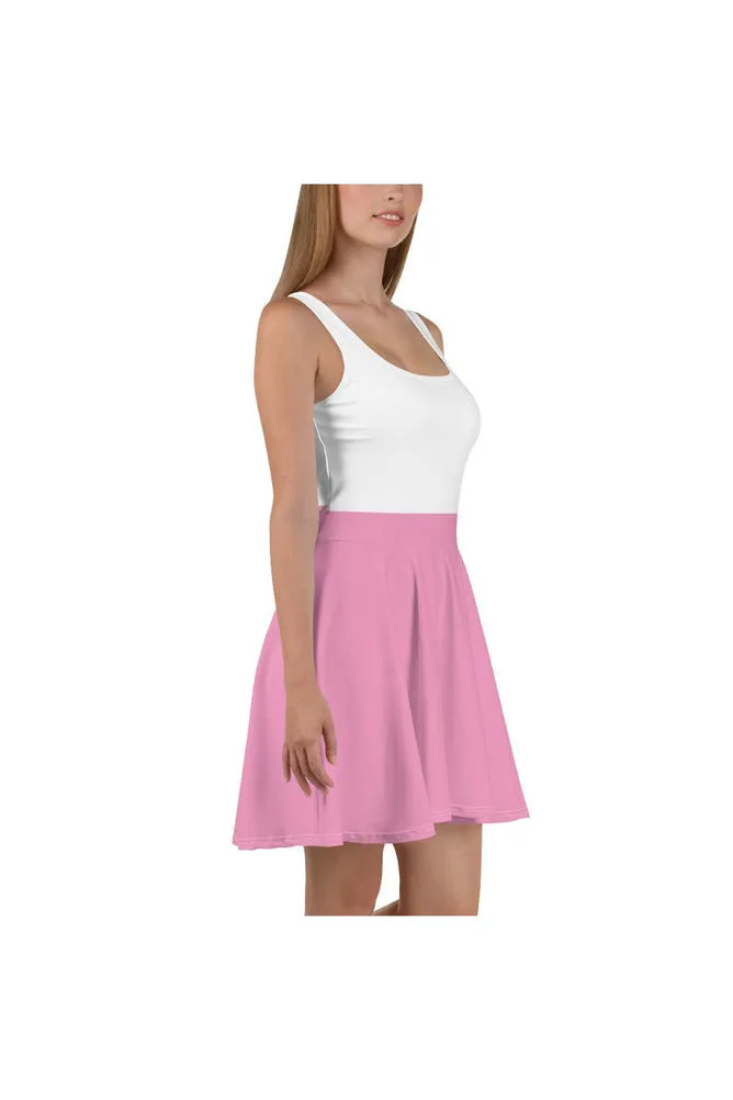 Pink Wisely Skater Dress