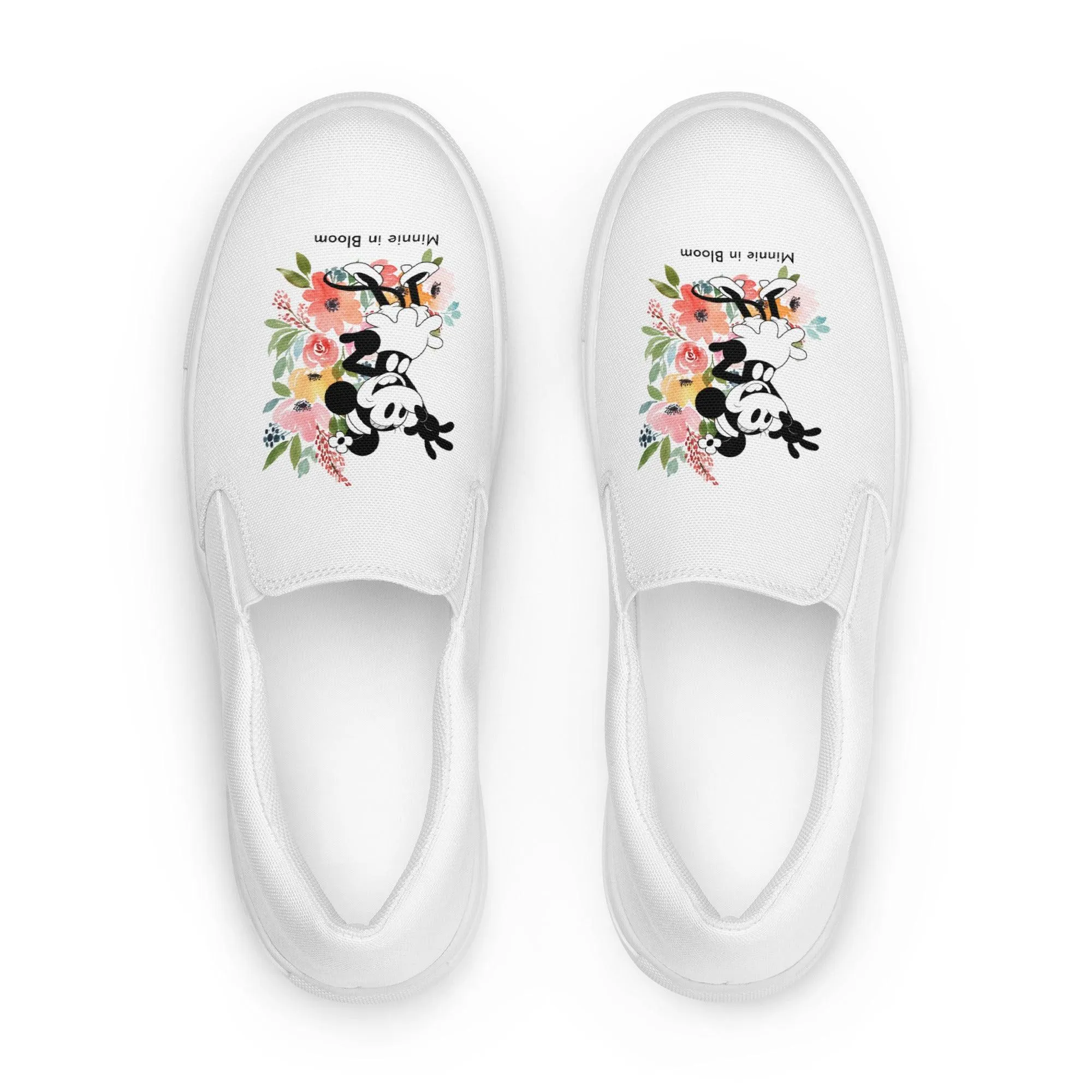Steamboat Willie - Bloom - Women’s Slip-on Canvas Shoes
