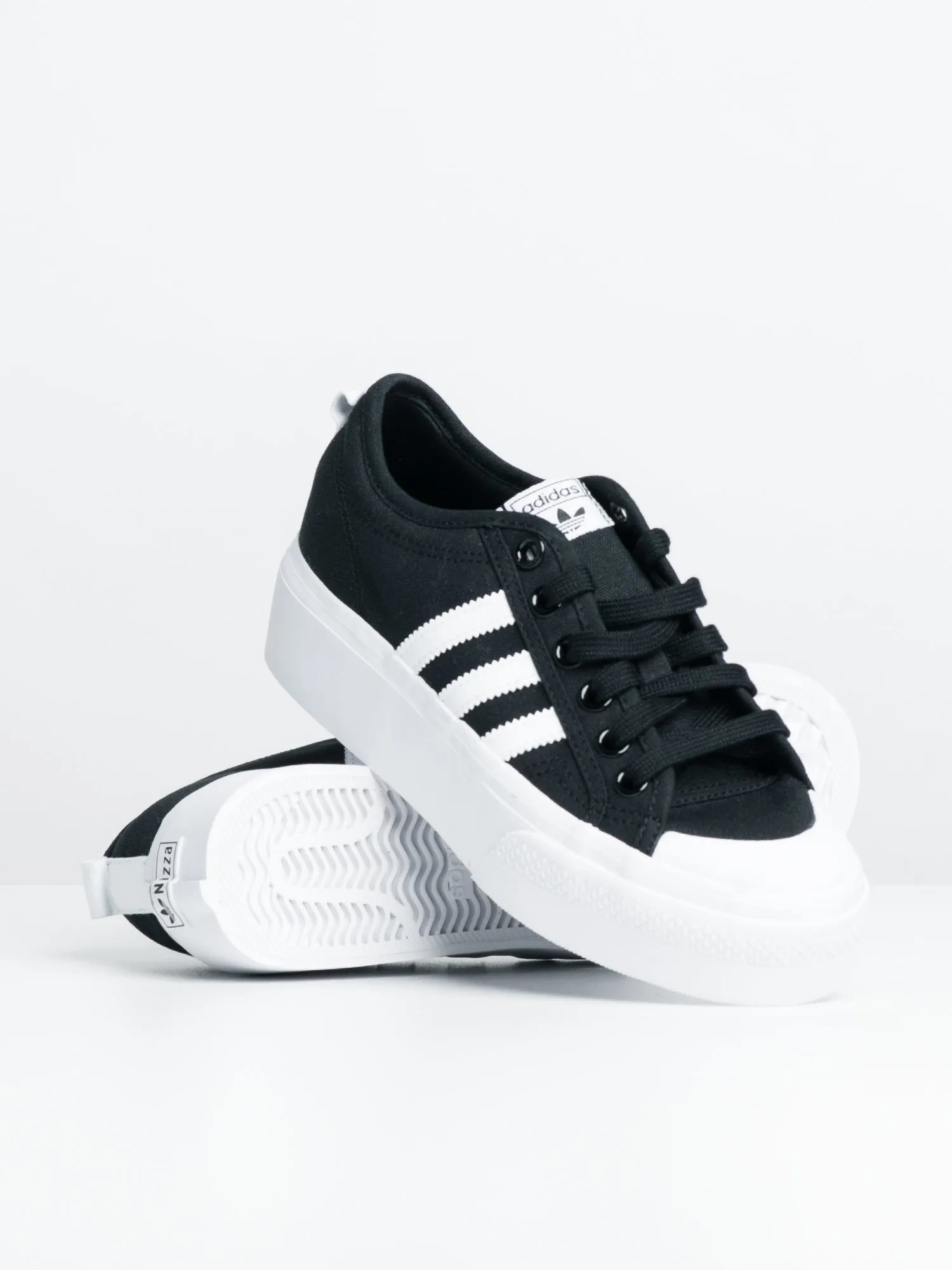 WOMENS ADIDAS NIZZA PLATFORM SNEAKERS - CLEARANCE
